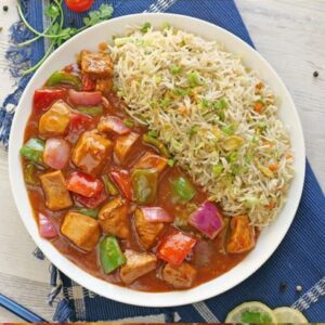 Chicken Shahshlik With Rice